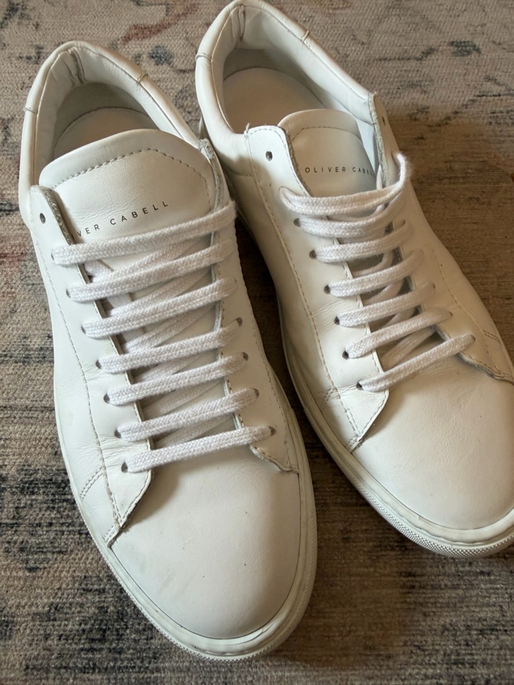 Low 1 Leather Low-Top Sneakers (EU38) - Picture 3 of 6
